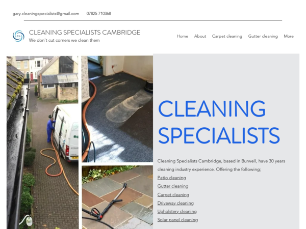 Cleaning Specialists Cambridge