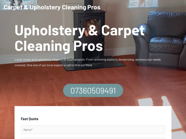 Sofa & Carpet Cleaning Pros