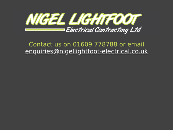 Nigel Lightfoot Electrical Contracting Ltd