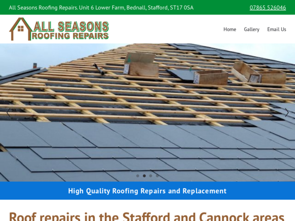 All Seasons Roofing Repairs