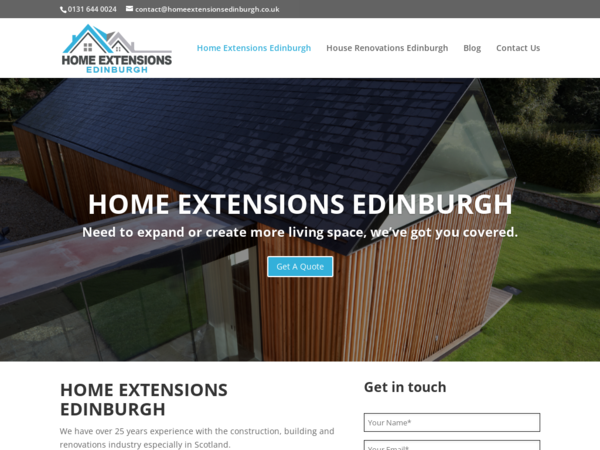 Home Extensions Edinburgh