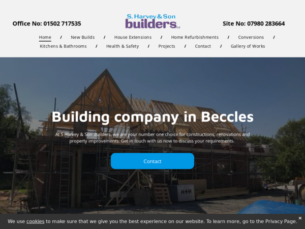 S Harvey and Son Builders