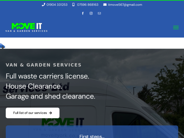 Move IT van & Garden Services