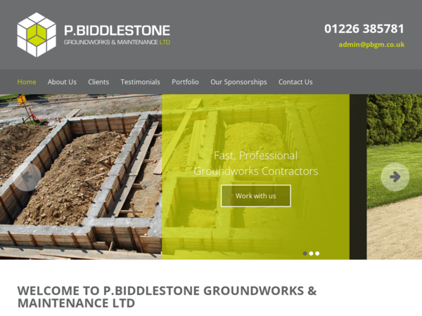 P. Biddlestone Groundworks & Maintenance