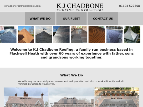 KJ Chadbone Roofing