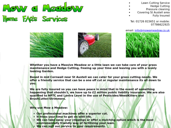 Mow a Meadow