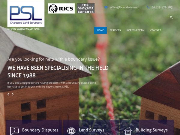 P S L Chartered Land Surveyors