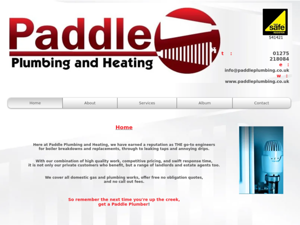 Paddle Plumbing & Heating