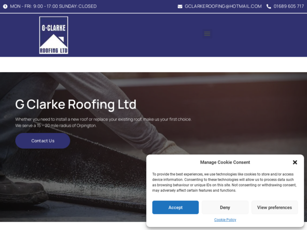 G Clarke Roofing Ltd