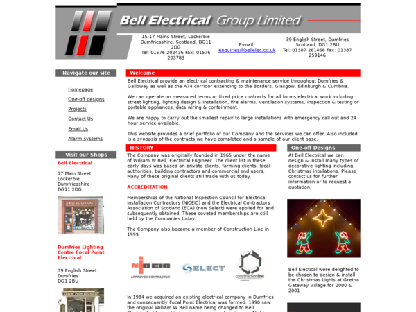 Bell Electrical Group Ltd