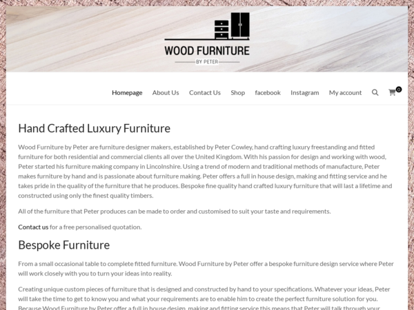 Wood Furniture by Peter