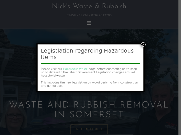 Nick's Waste & Rubbish