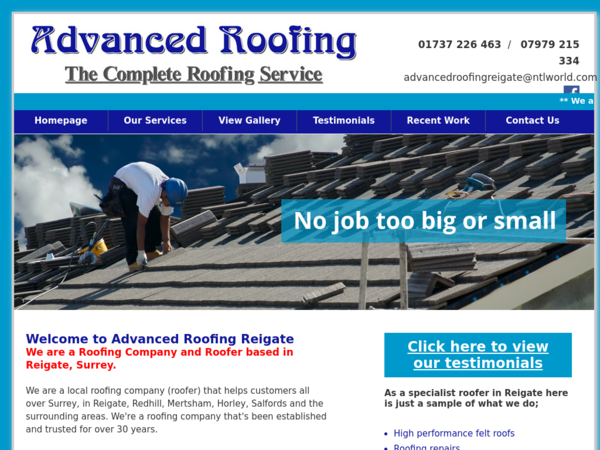 Advanced Roofing Reigate