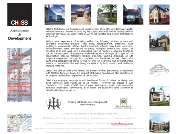 Chess Architecture and Development Limited