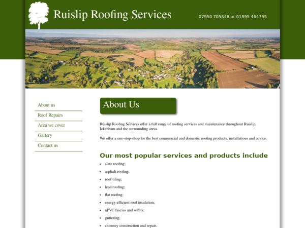 Ruislip Roofing Services