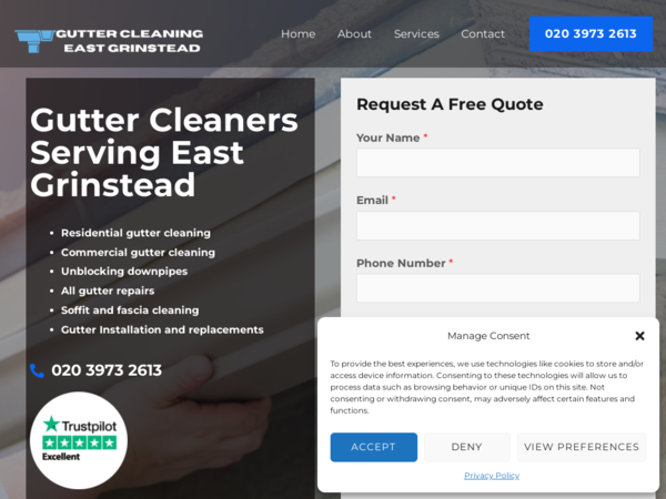 Gutter Cleaners Serving East Grinstead