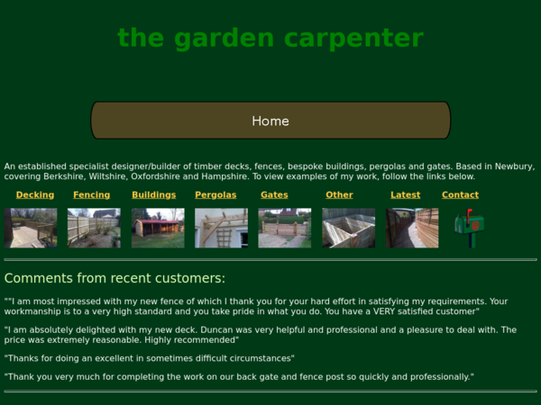 The Garden Carpenter