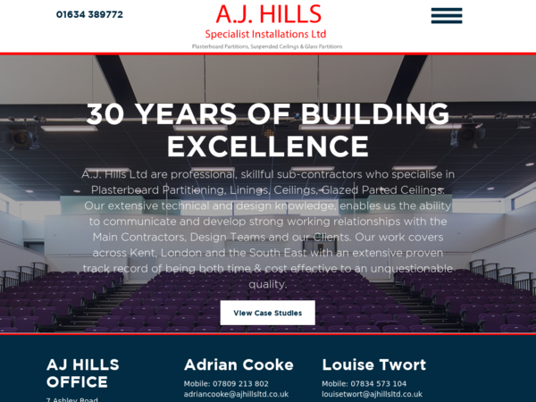 AJ Hills Specialist Installations Ltd