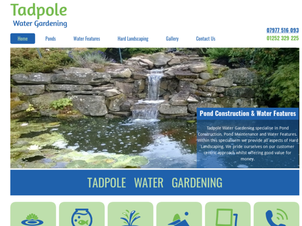 Tadpole Water Gardening