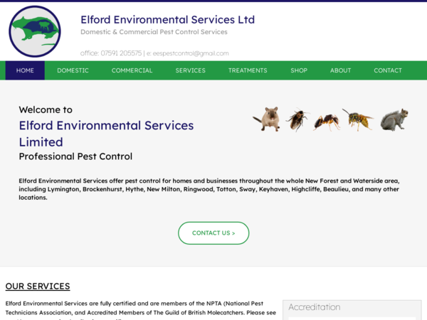 Elford Environmental Services Pest Management