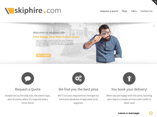 Skiphire.com Select A Skip