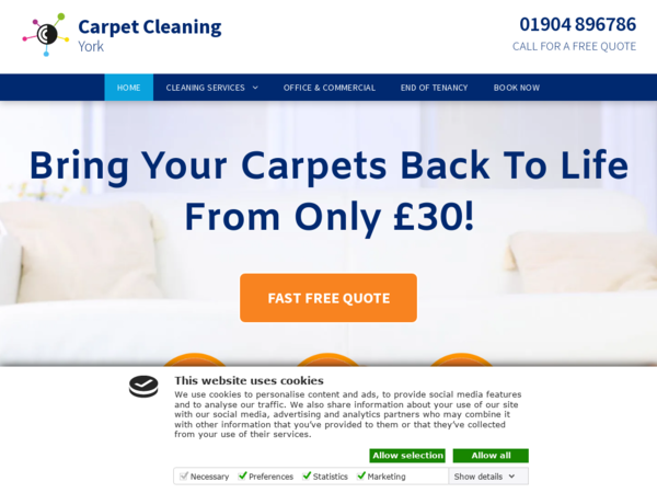 Carpet Cleaning York