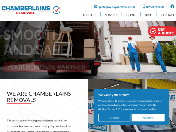 Chamberlains Removals