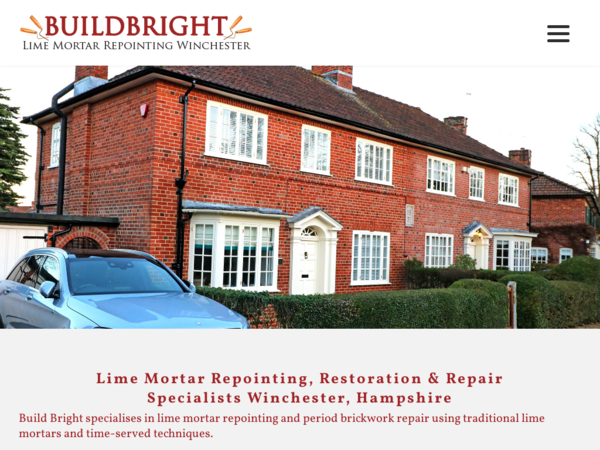 Lime Mortar Repointing Building Service