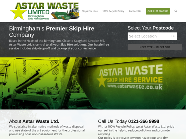 Astar Waste