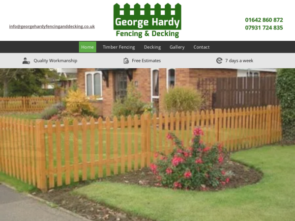 George Hardy Fencing and Decking