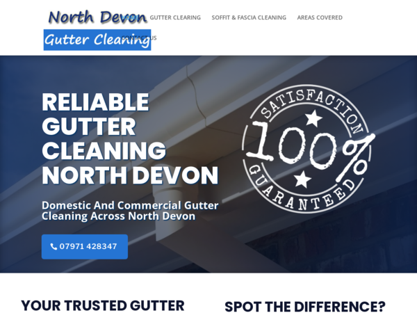 North Devon Gutter Cleaning