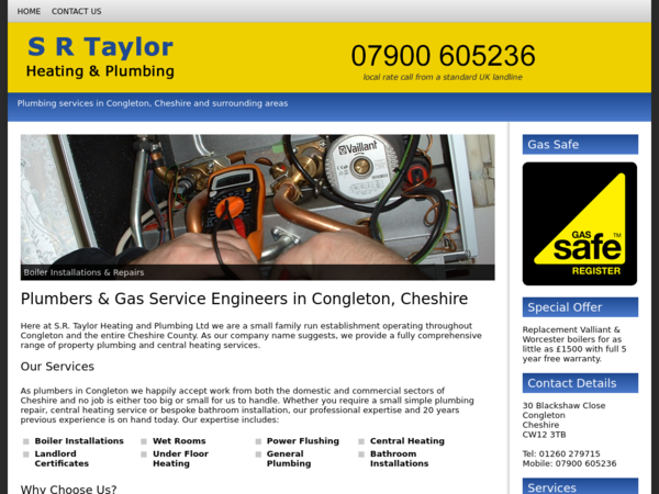 Taylor S R Heating & Plumbing Ltd