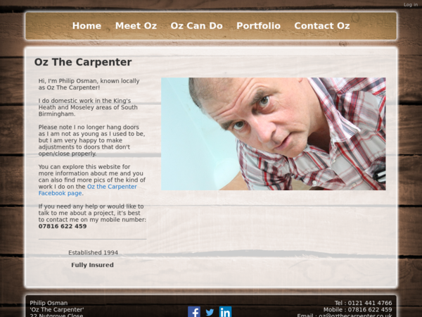 Oz the Carpenter