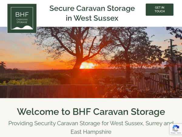 BHF Caravan Storage