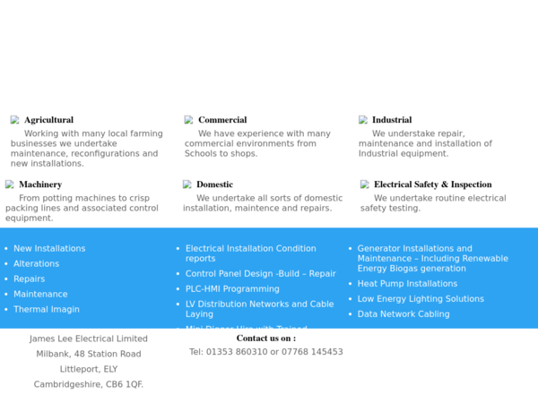 James Lee Electrical Ltd.