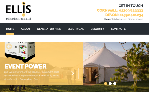 Ellis Electrical Engineering Ltd / Ellis Event Power Services Ltd