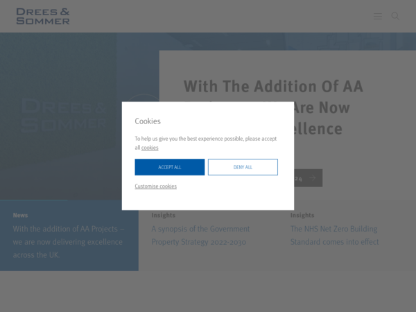 Drees & Sommer UK (Now Incorporating AA Projects)