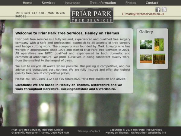 Friar Park Tree Services