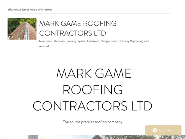 Mark Game Roofing Contractor Ltd