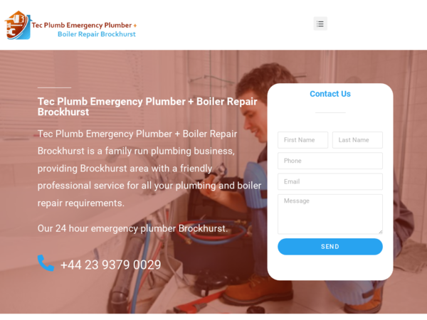 Tec Plumb Emergency Plumber Brockhurst