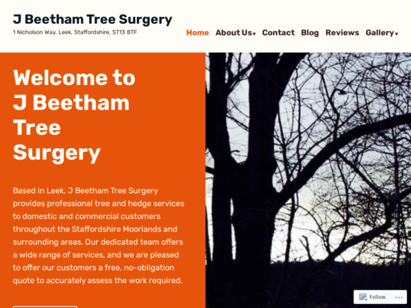J Beetham Tree Surgery
