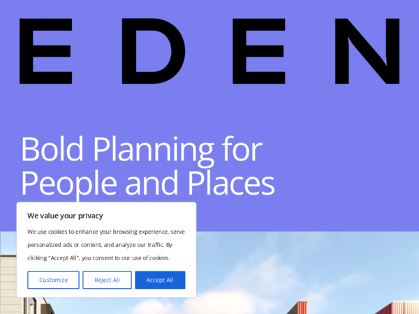 Eden Planning