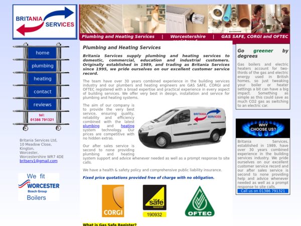 Britania Heating & Plumbing Services