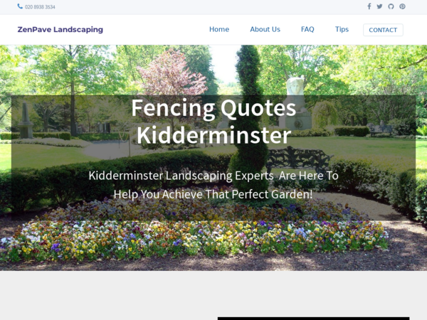 Landscaping Quotes Kidderminster