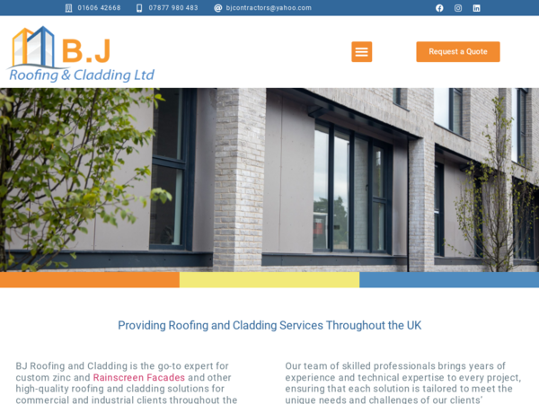 BJ Roofing & Cladding Ltd