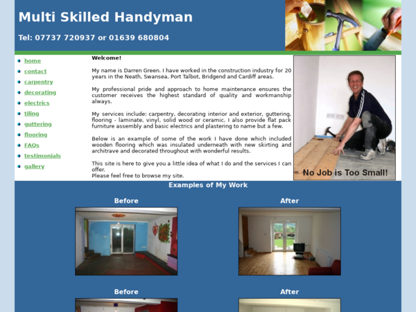 Darren Green Skilled Handyman