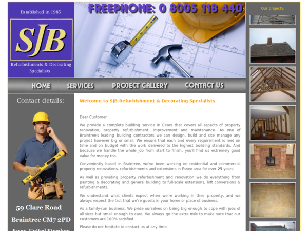 SJB Refurbishment & Decorating Specialists