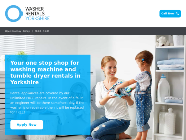 Washing Machine Rentals Yorkshire