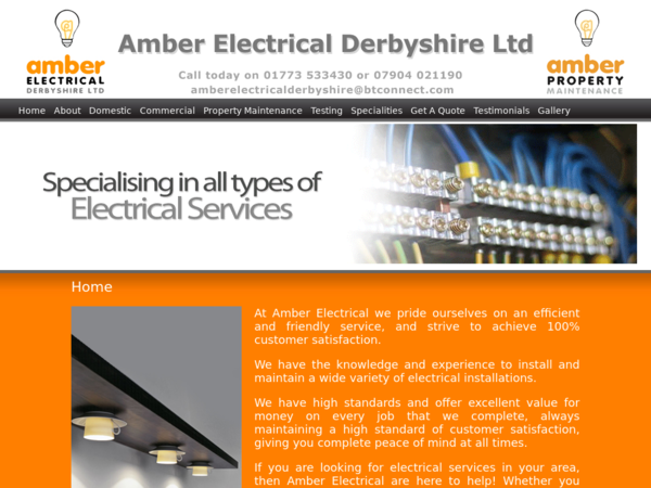 Amber Electrical Derbyshire Ltd