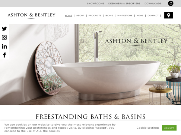 Ashton & Bentley Baths and Basins